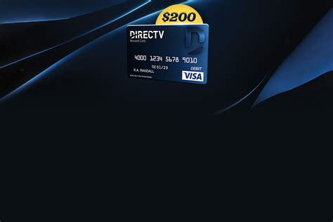 directv reward card offer.